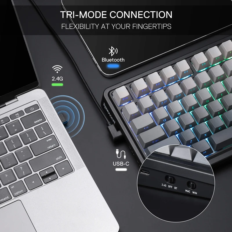 EISA K686 PRO(Side Printed PBT Keycaps)