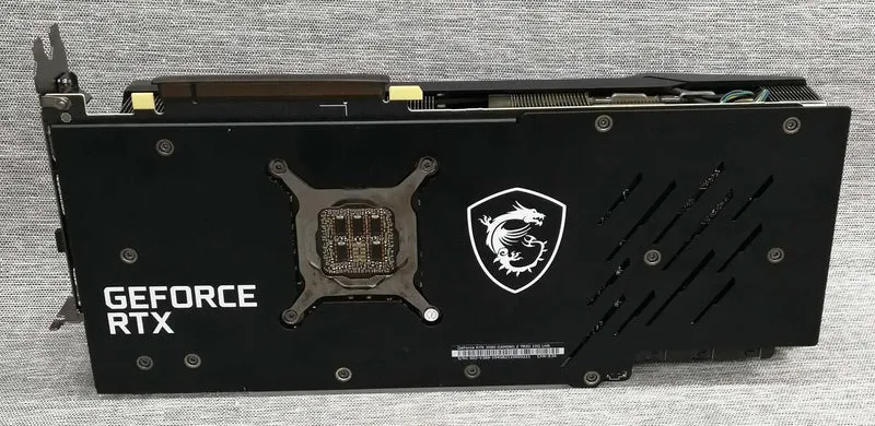 Carte graphique MSI RTX 3080 GAMING Z TRIO 10 Go LHR