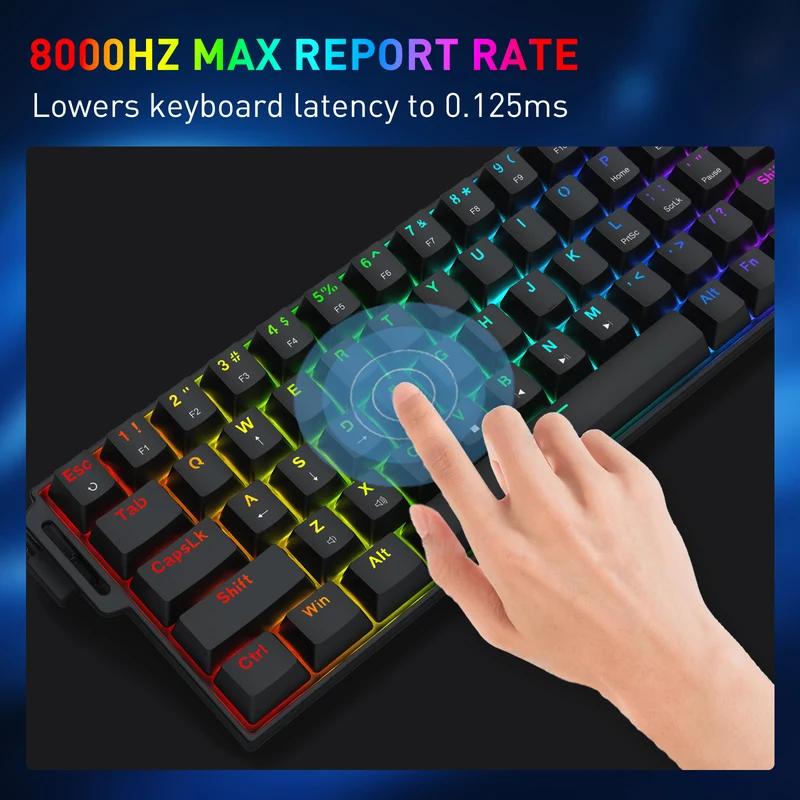 CASTOR K631 HE Rapid Trigger Gaming Keyboard