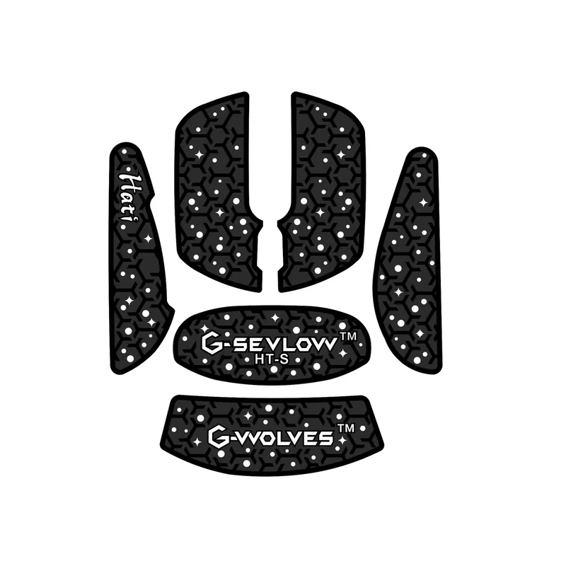G-Wolves HTS Plus Anti-Slip Sticker & PTFE Skates