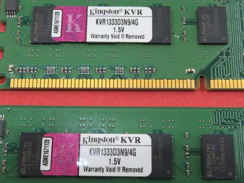 KINGSTON/ELIXIR/SANMAX [Pour PC de bureau] Kit de 6 barrettes de mémoire PC3 (DDR3)