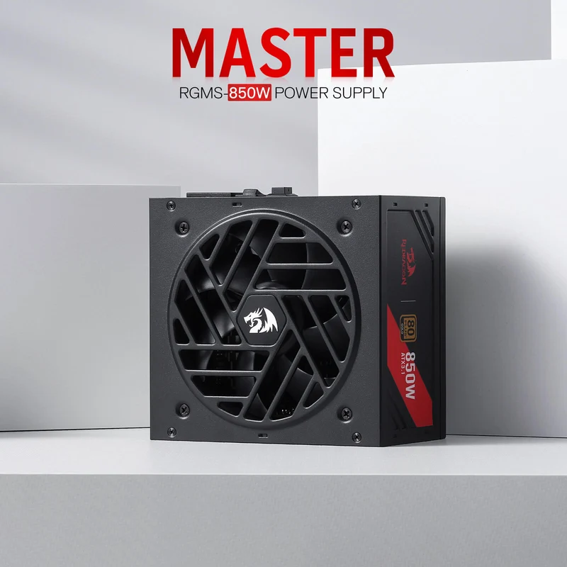 MASTER RGPS-850W 80 Plus® Gold ATX 3.1 PSU (Black & White)