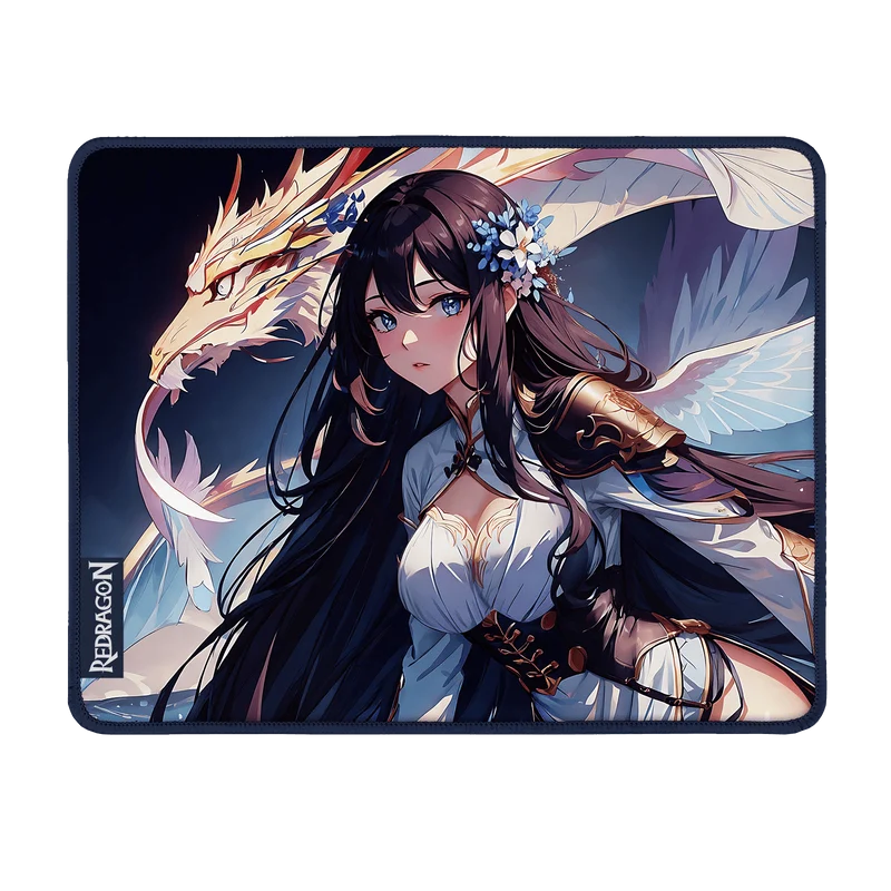 P046 Anime Blue Gaming Mouse Pad/Desk Mat