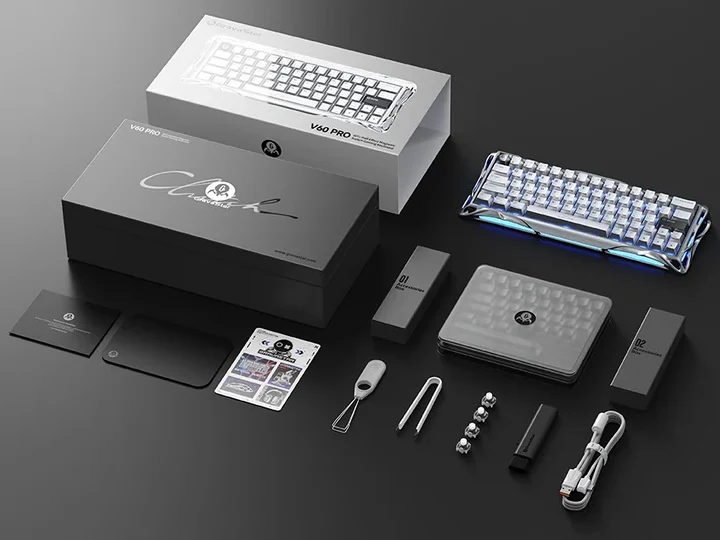 GravaStar Mercury V60 Pro Deluxe Edition (Rapid Trigger / Snap Tap / 8KHz)