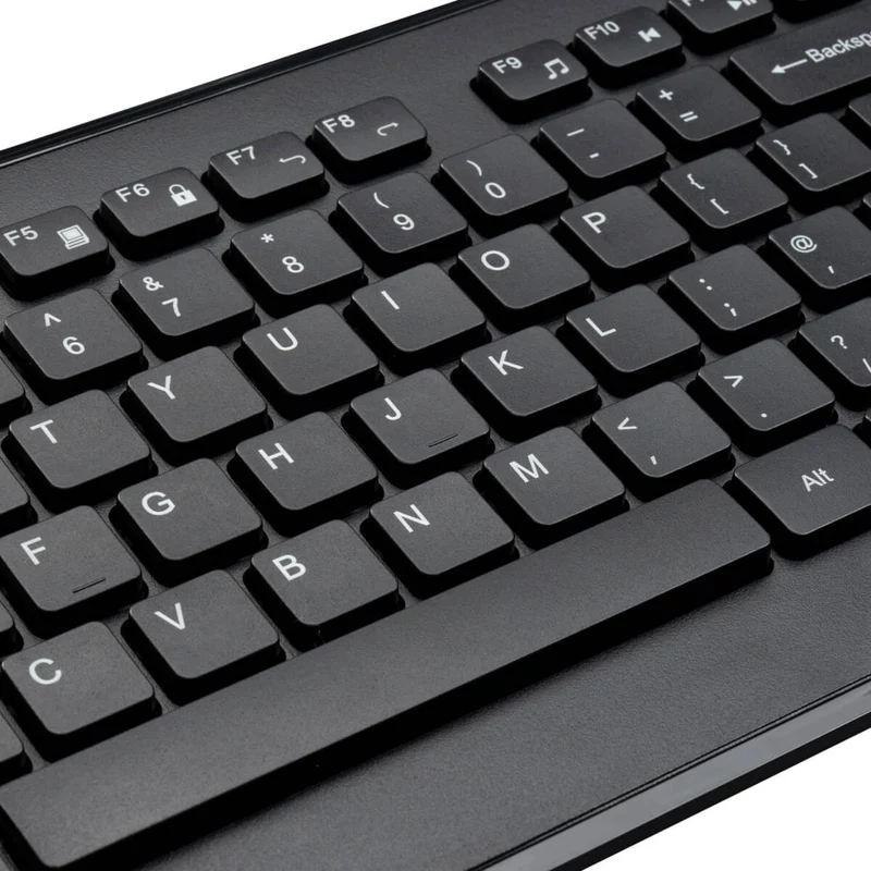 Targus® Combo clavier et souris sans fil de taille normale - Noir (Nordic)
