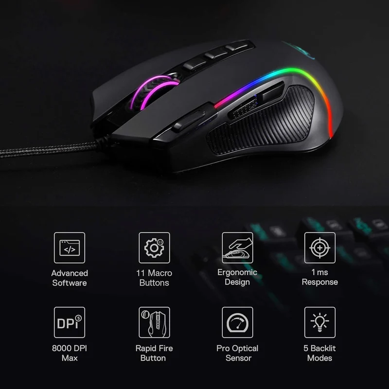 (Open-box) PREDATOR M612, Black