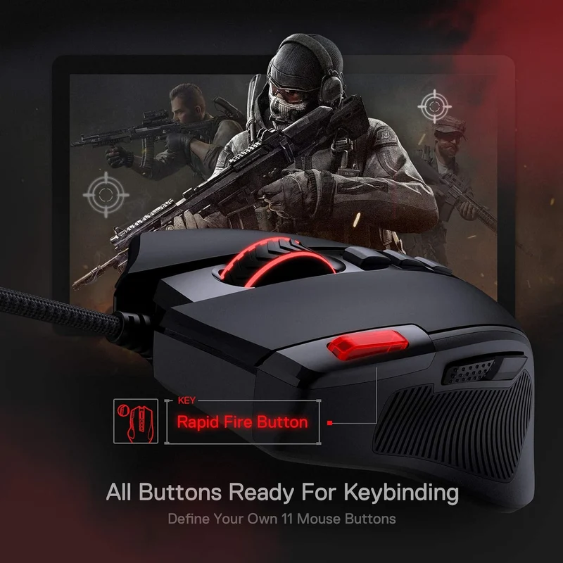 (Open-box) PREDATOR M612, Black