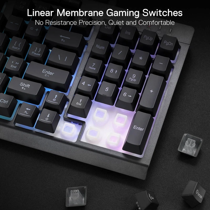 SHIVA K515 Membrane Gaming Keyboard