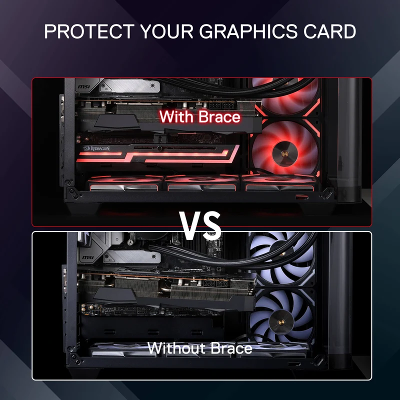 GCP03 ARGB GPU Support Bracket