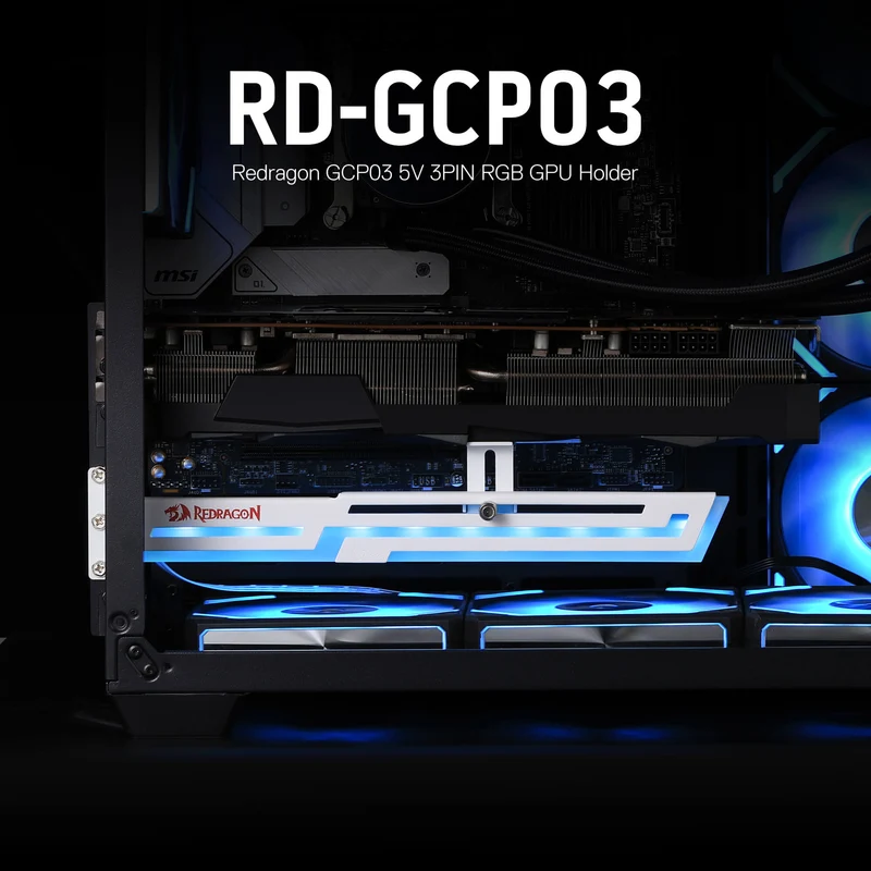 GCP03 ARGB GPU Support Bracket