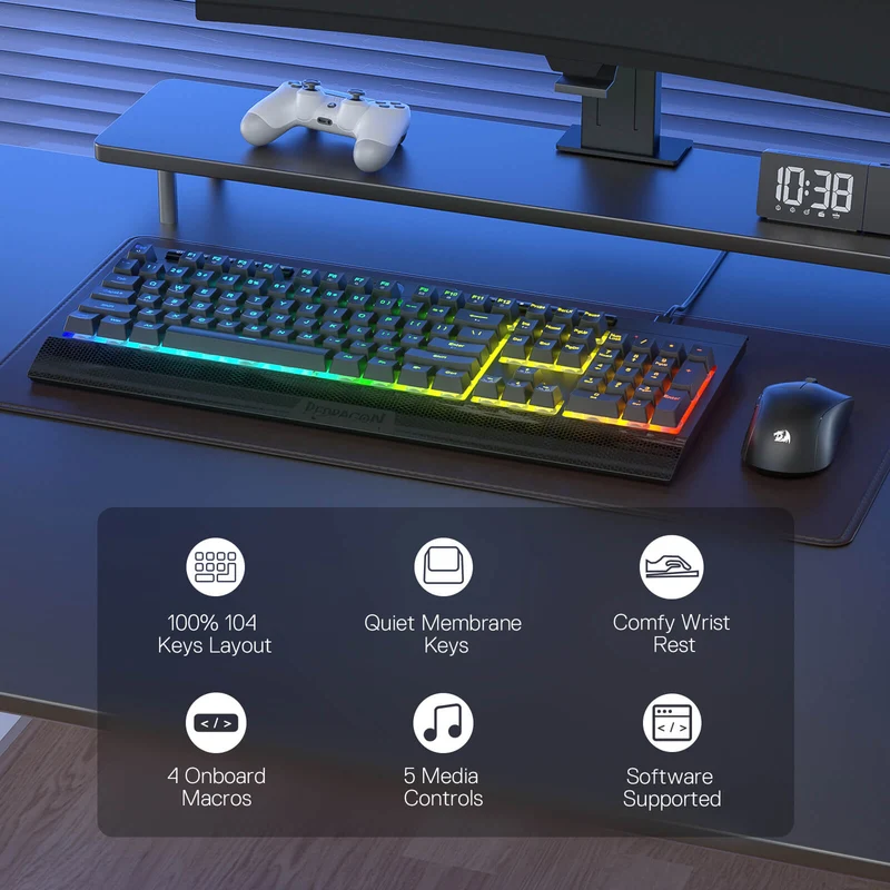SHIVA LITE K525 Membrane Gaming Keyboard