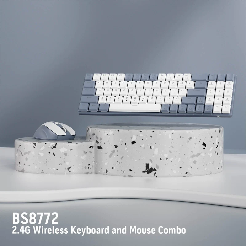 (Open-box) BS8772 Wireless Keyboard and Mouse Combo