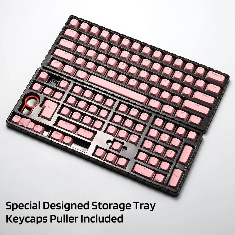 (Only Keycaps) Redragon X LTC 117-Key OEM Profile PBT Double Shot Keycaps