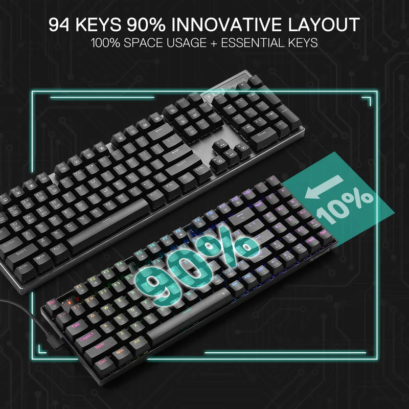 GHOSTBLADE K735 (Magnetic Hall Effect Keyboard)