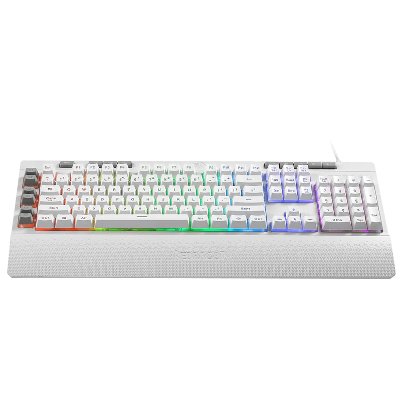 SHIVA K512 WHITE Membrane Gaming Keyboard