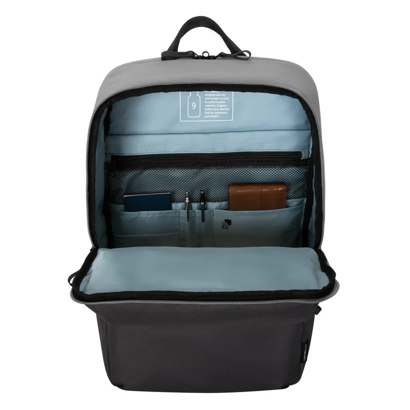 Sac à dos Travel Sagano™ EcoSmart 16"- Noir/Gris