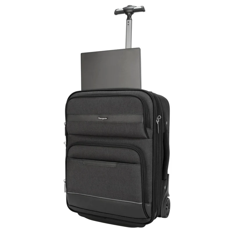 CitySmart 12-15,6" Rouleau compact sous le siège - Noir/Gris