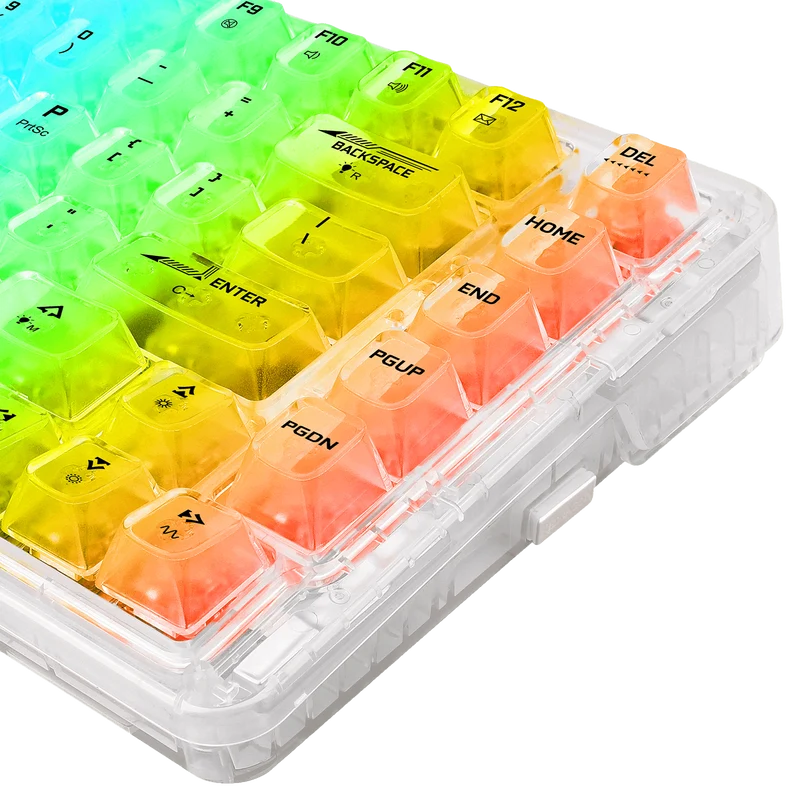 ELF PRO K649 Wireless Transparent Keyboard