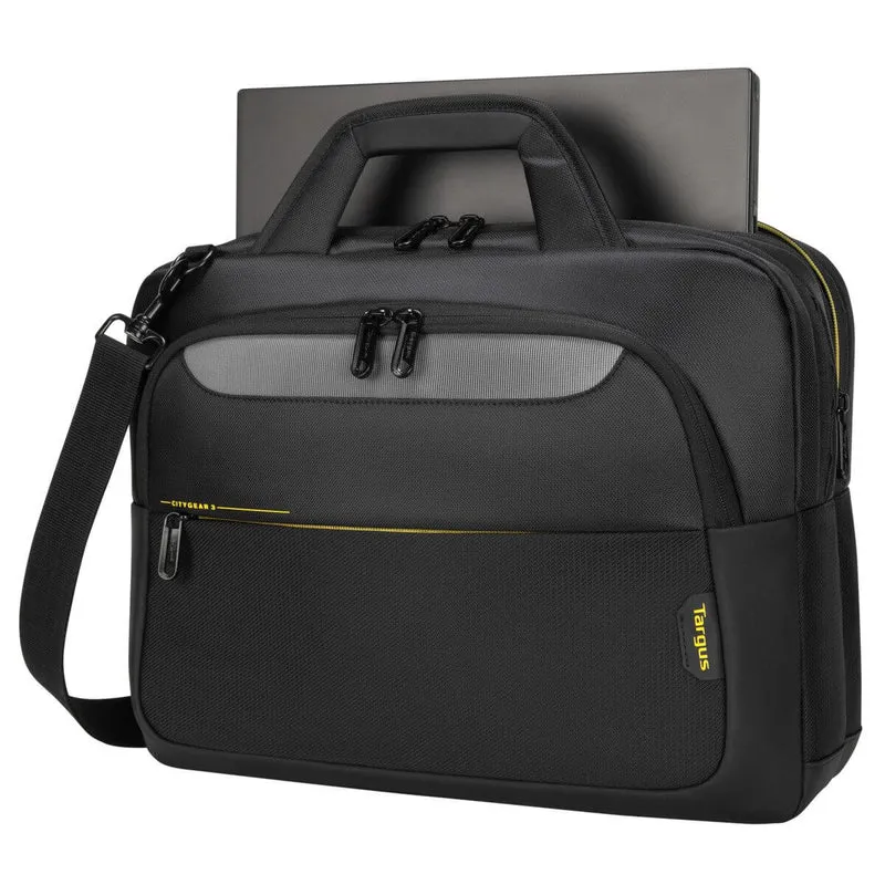 Sacoche pour ordinateur portable CityGear 12 à 14 pouces - Noir