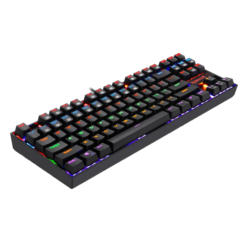 KUMARA K552 LED Rainbow Backlit Wired Keyboard