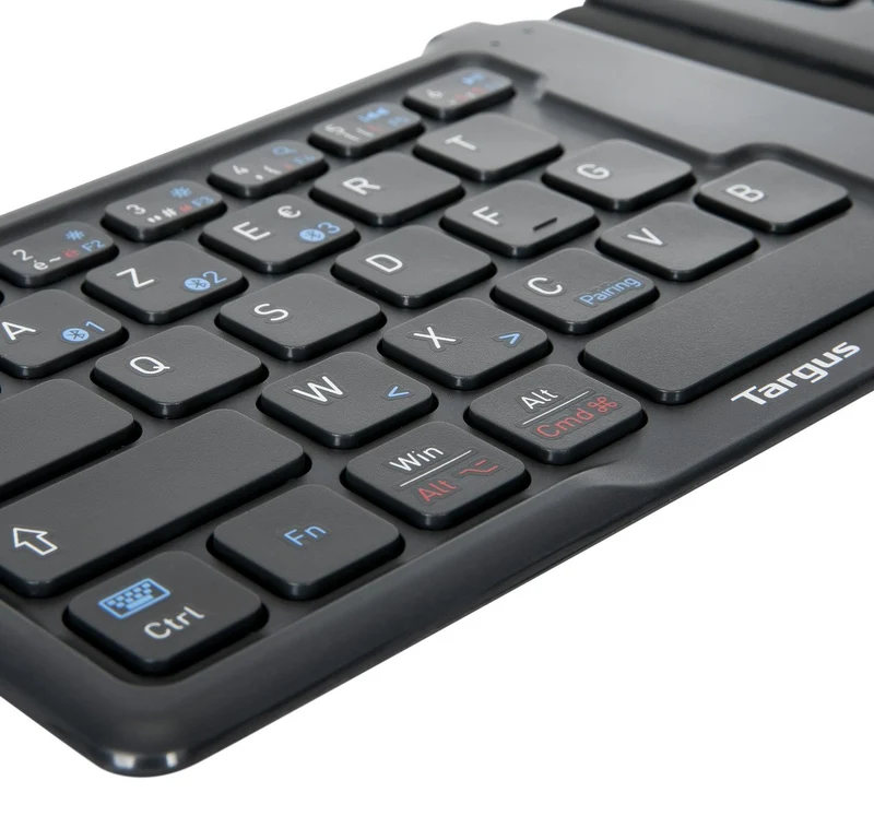 Clavier ergonomique antimicrobien pliable (français)