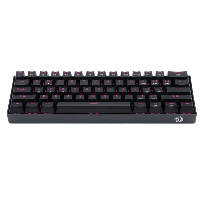Redragon K630 60% Keyboard Pink LED Backlit