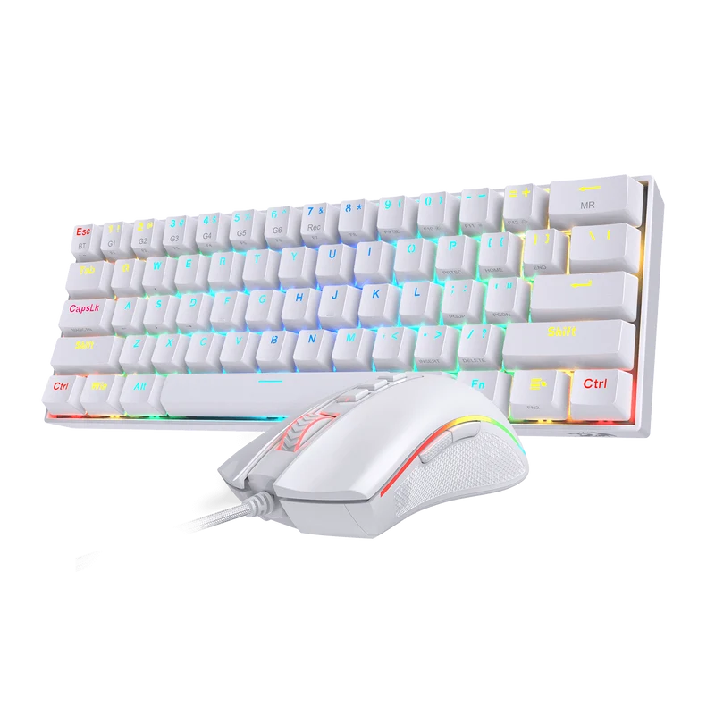 K530 PRO 60% RGB Wireless Mechanical Keyboard M711 RGB Gaming Mouse Bundle