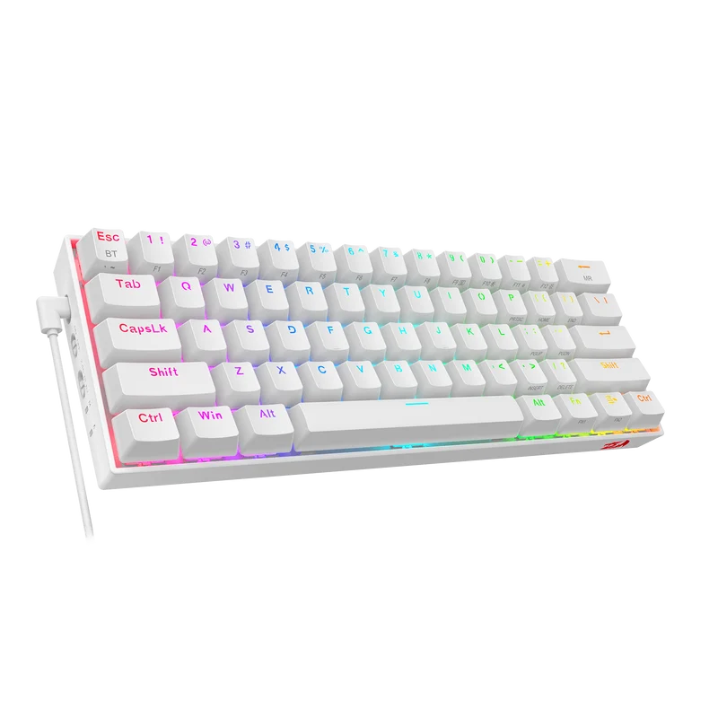 DRACONIC PRO K530 WHITE (Quiet-Red Switches)