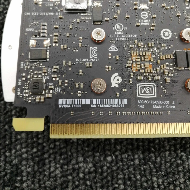 Carte graphique NVIDIA : NVIDIA T1000 4 Go