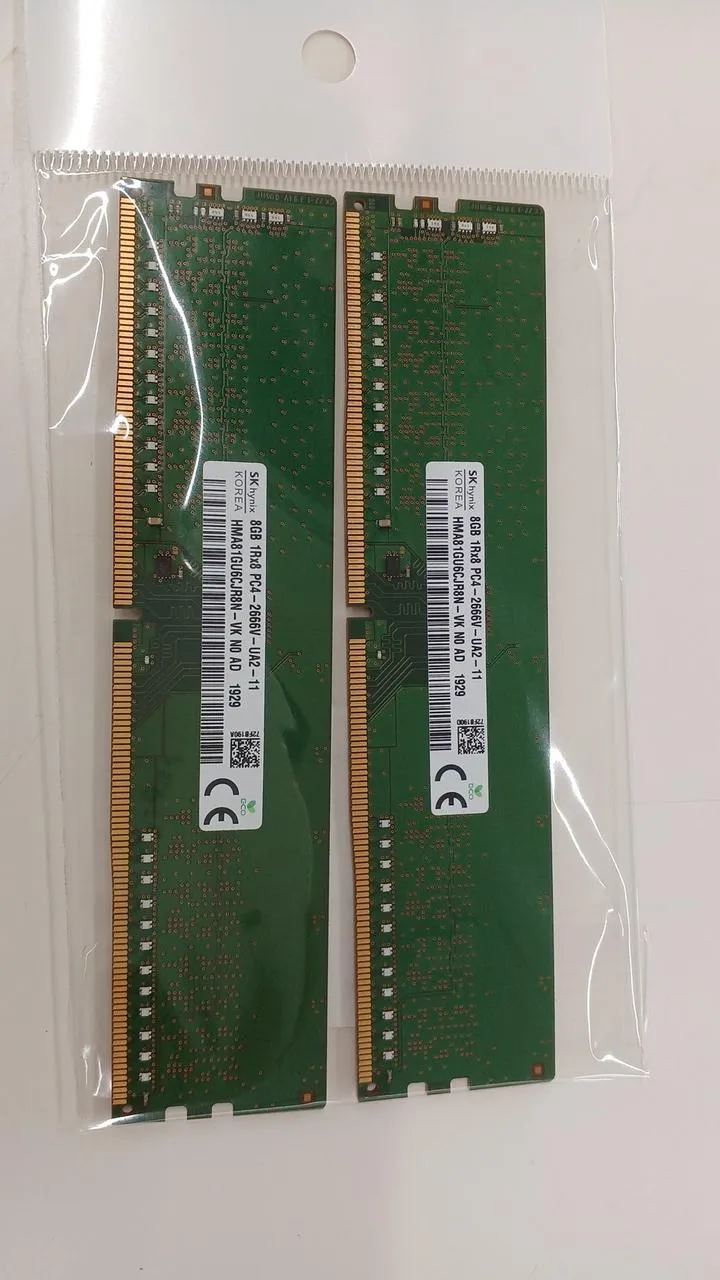 Mémoire SK HYNIX (2 barrettes de 8 Go) HMA81GU6CJR8N-VK