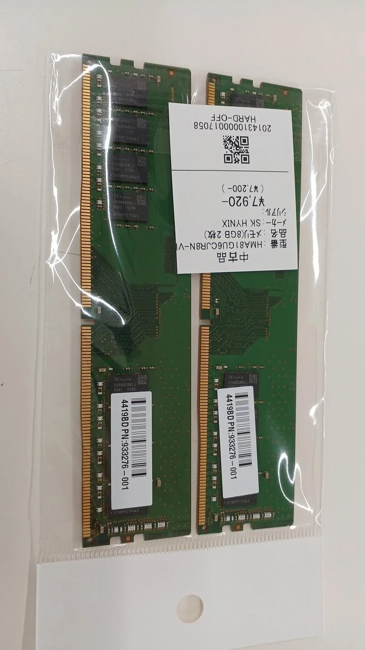 Mémoire SK HYNIX (2 barrettes de 8 Go) HMA81GU6CJR8N-VK