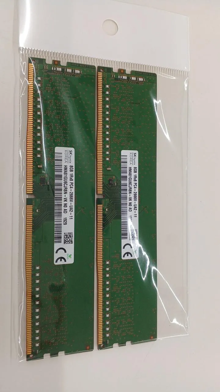 Mémoire SK HYNIX (2 barrettes de 8 Go) HMA81GU6CJR8N-VK