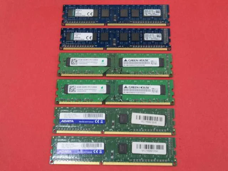 KINGSTON/GREEN HOUSE/ADATA [Pour PC de bureau] Kit de 6 barrettes de mémoire PC3 (DDR3) [Pour PC de bureau] Kit de 6 barrettes de mémoire PC3 (DDR3)