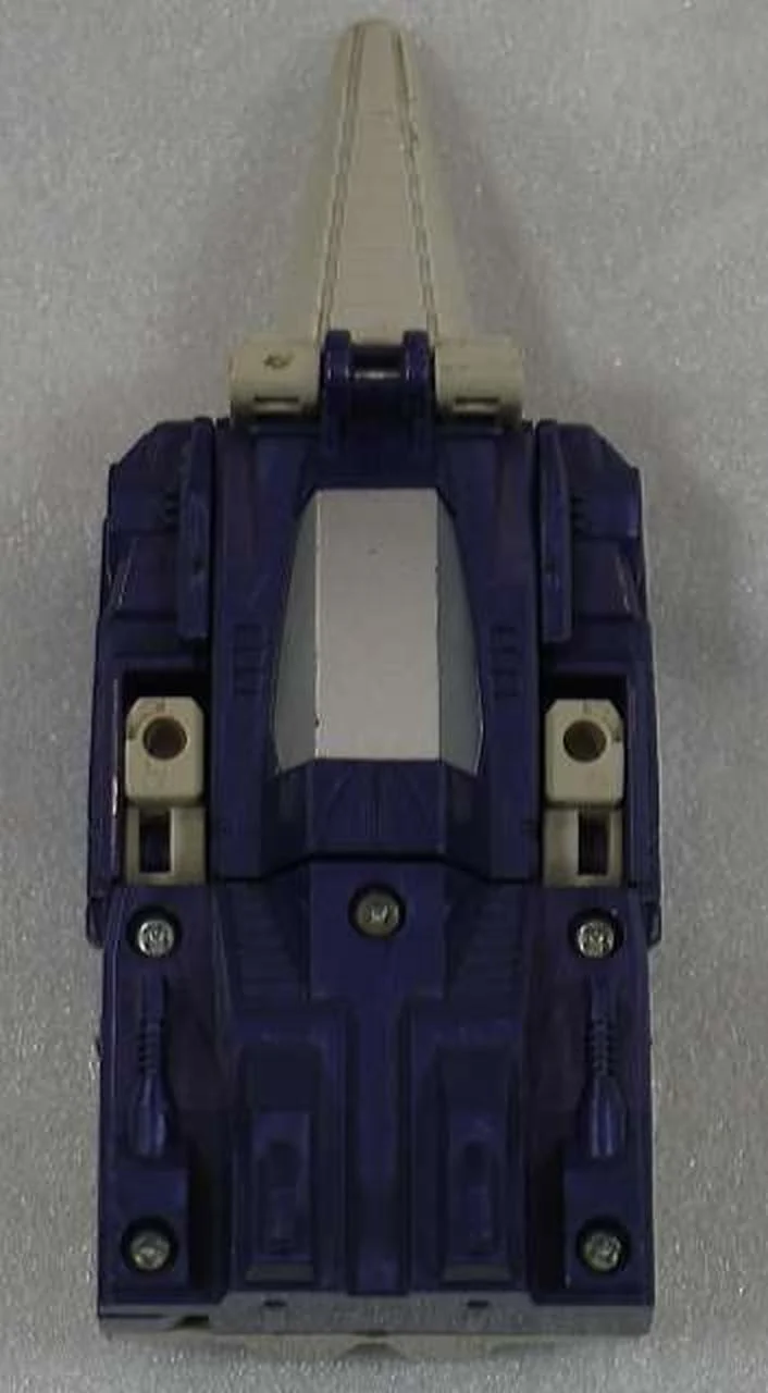 Figurine en vinyle souple de robot TAKARA avec corne de foreuse