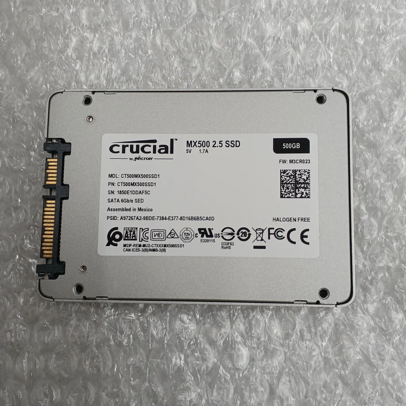 SSD interne Crucial CT500MX500SSD1