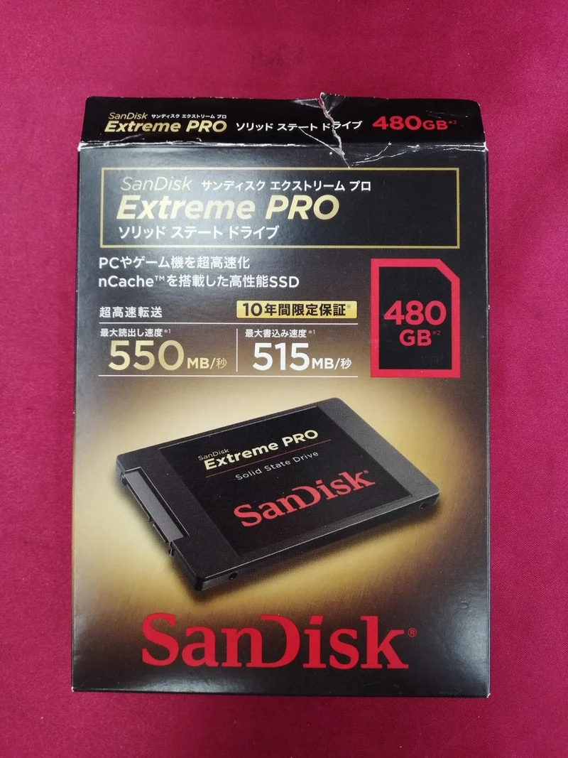 SSD SANDISK SDSSDXPS-480G
