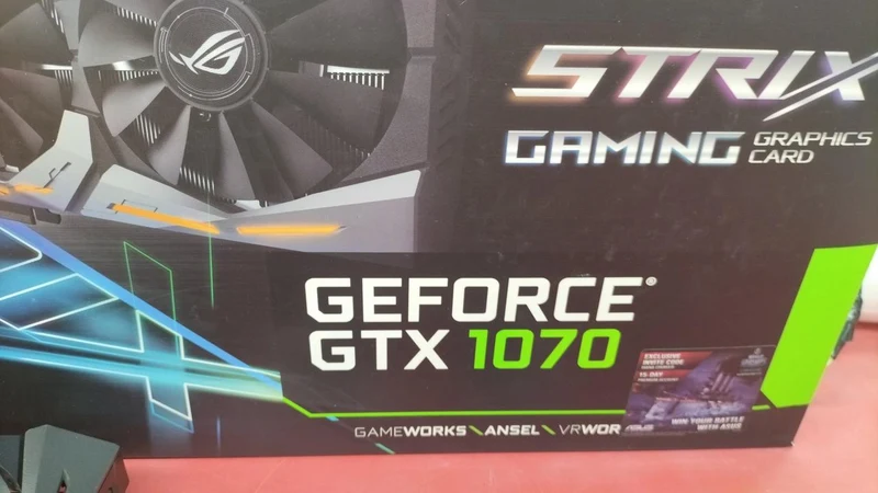 Carte graphique ASUS : STRIX GEFORCE GTX 1070-08G