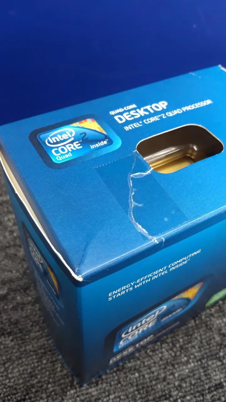 [À DÉCHETER] PROCESSEUR INTEL CORE 2 QUAD