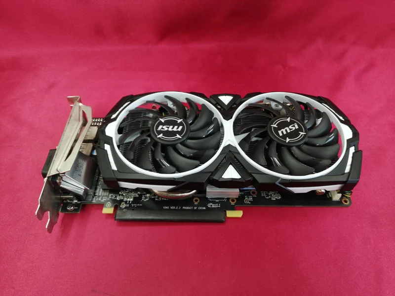 Carte graphique MSI : RADEON RX570 ARMOR 4G OC