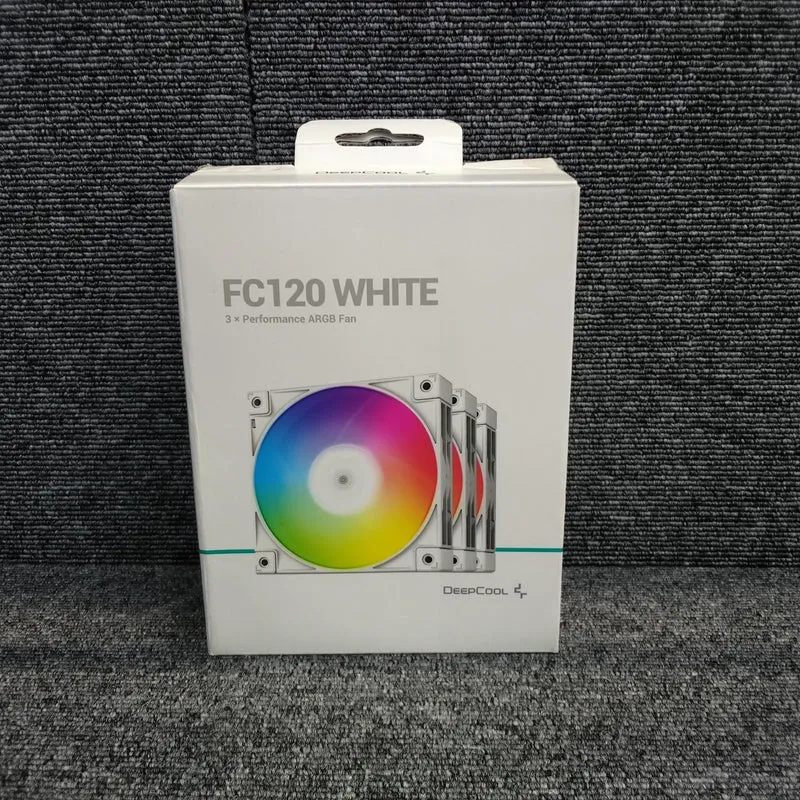 Ventilateur de boîtier DEEPCOOL RGB FC120 BLANC