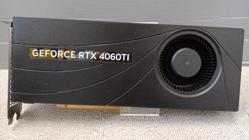 Carte graphique ZOTAC RTX4060TI 8 Go GDDR6
