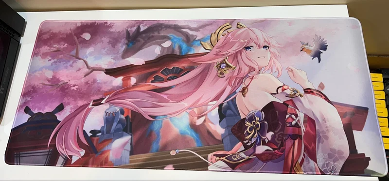 Genshin Impact Yae Miko Mousepad (Sakura Trees)
