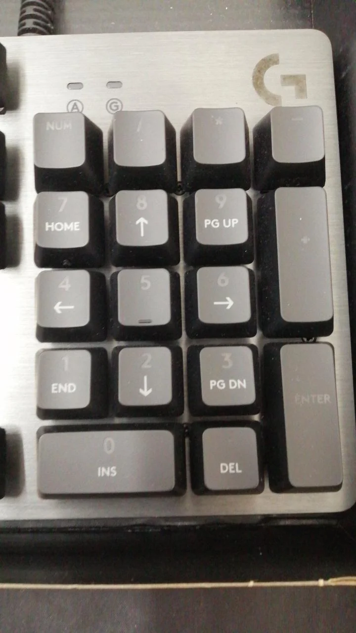 [À NE PAS UTILISER] Clavier de jeu LOGICOOL G512 CARBONE