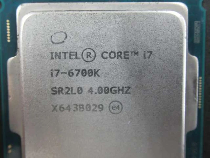 Intel Core i7 Core i7-6700K