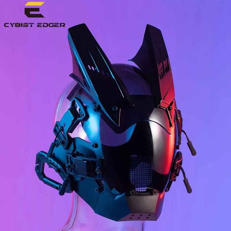 Cyberpunk Futuristic Mask (Cybist Edger)