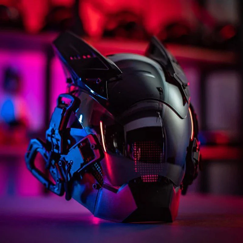 Cyberpunk Futuristic Mask (Cybist Edger)