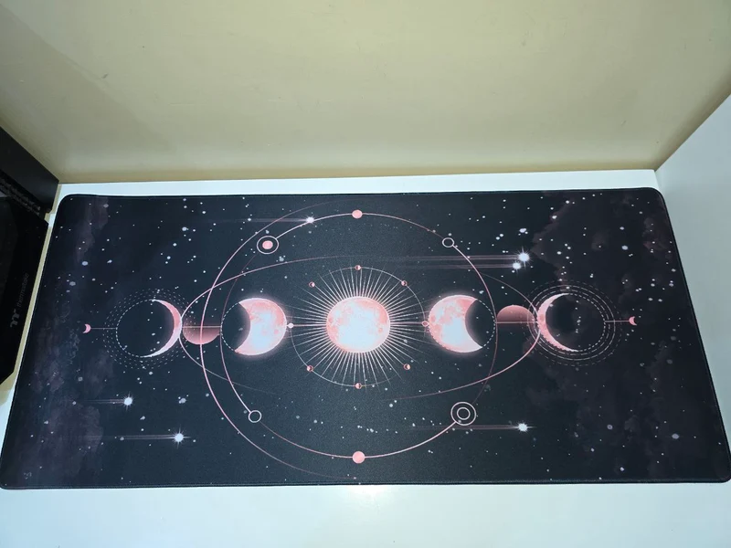 Night View Moon Star Mousepad