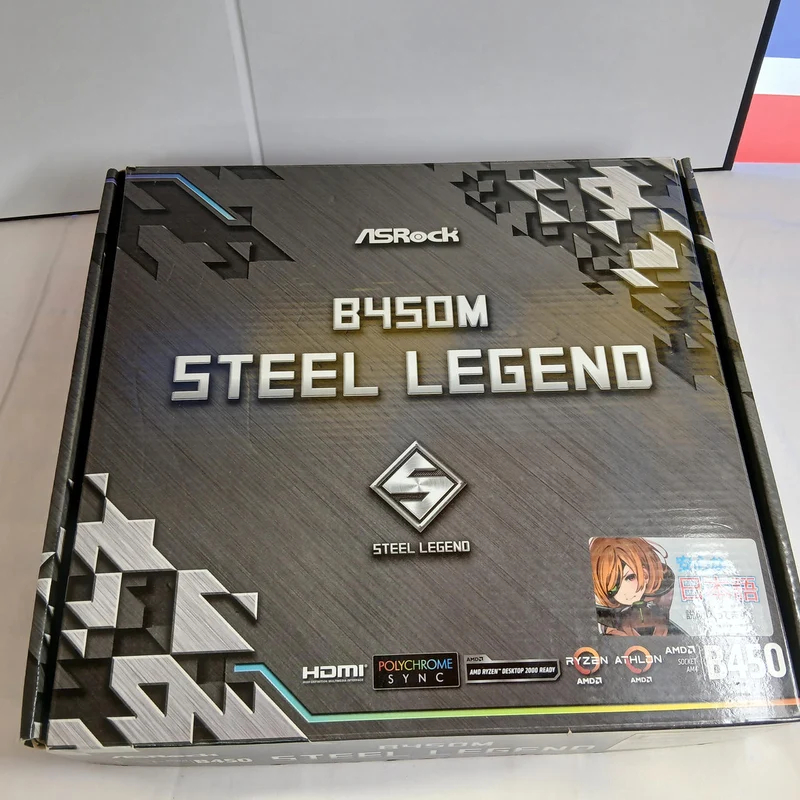 [À NE PAS UTILISER] Carte mère ASROCK B450M STEEL LEGEND