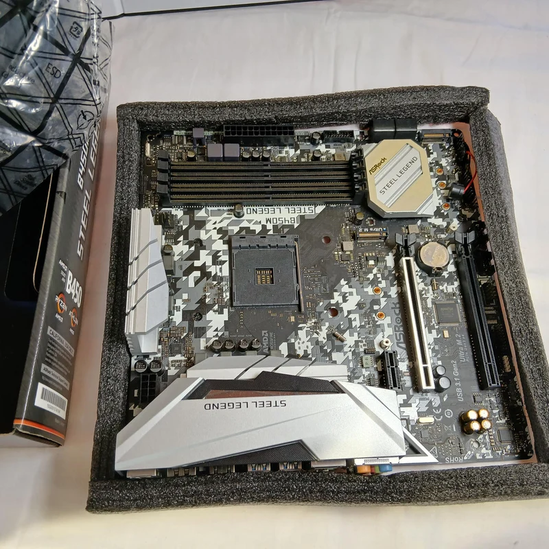 [À NE PAS UTILISER] Carte mère ASROCK B450M STEEL LEGEND