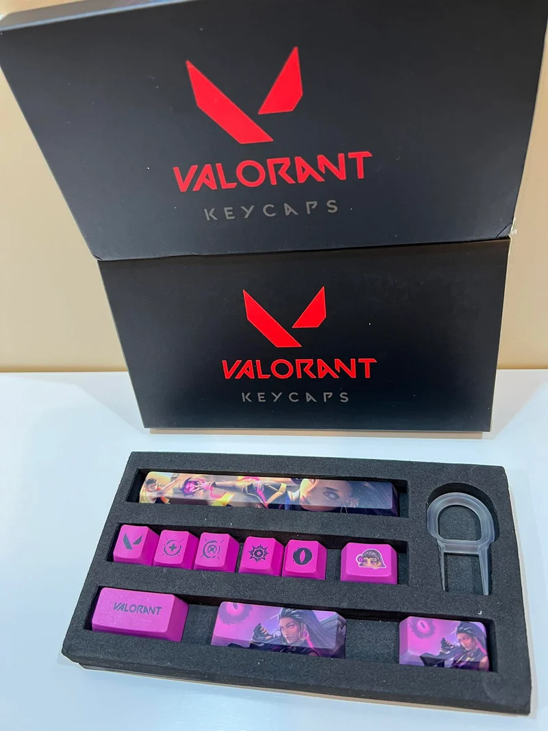 Valorant Reyna Keycaps Set